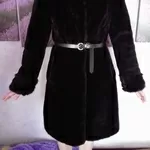Продам шубу норка + мутон;  Куртка черная зимняя - холлофайбер